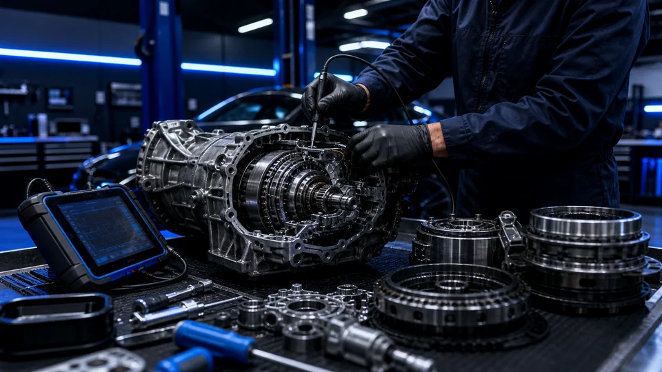 diagnóstico e reparo de câmbio automático na GSA Centro Automotivo